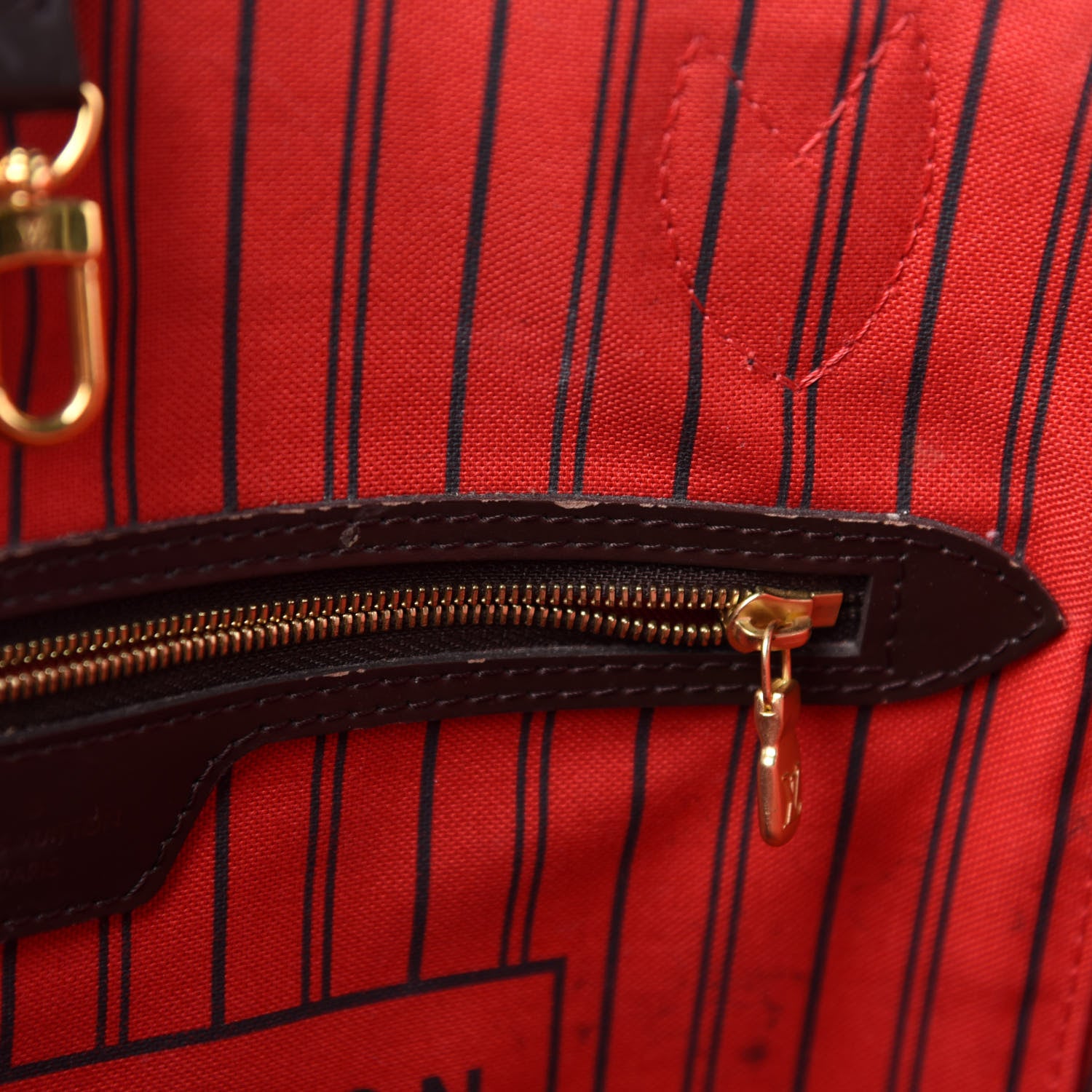 Louis Vuitton Damier Ebene Neo Neverfull MM 9 of 15
