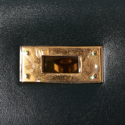 Hermes Box Kelly Sellier 32 Vert Fonce 21 of 32