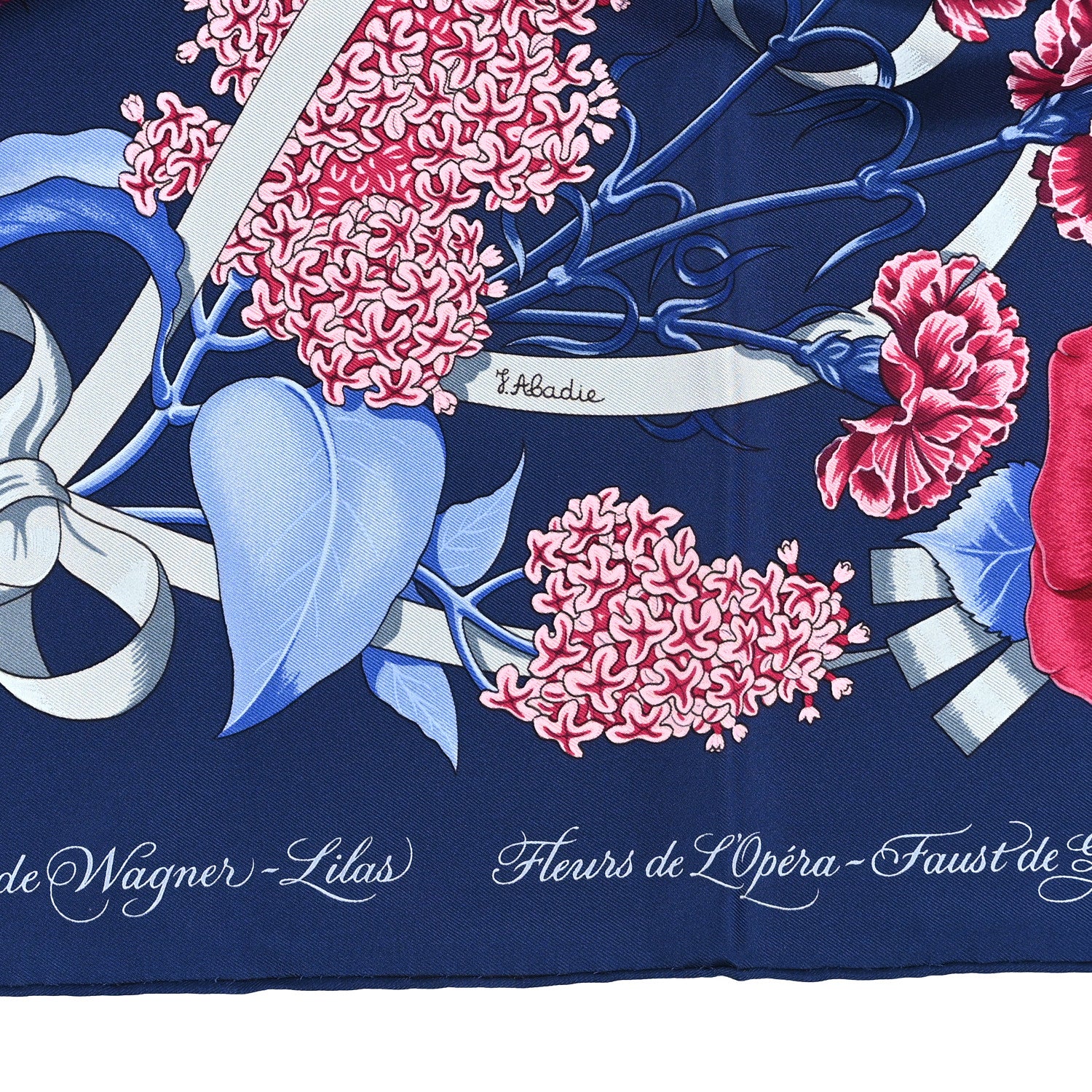 Hermes Silk Fleurs De L'Opera Scarf 90 2 of 4