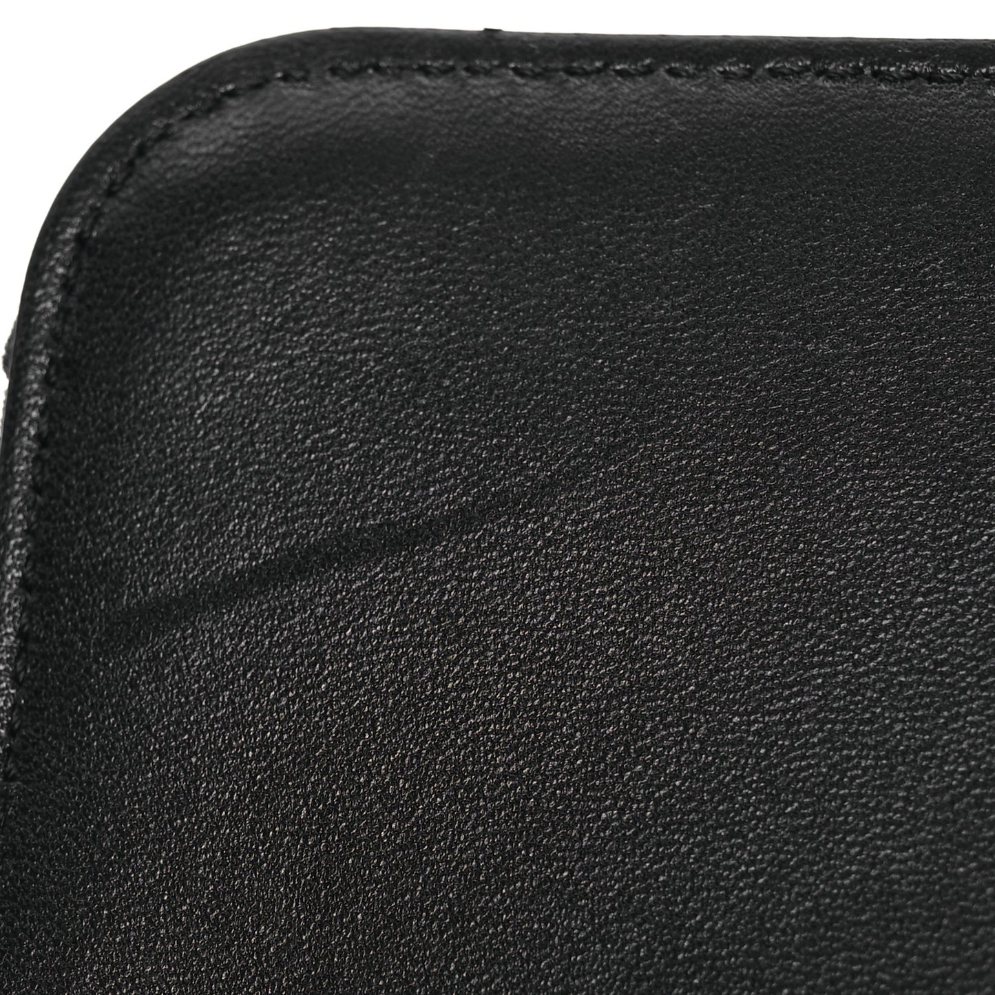 Velvet Quilted Icon Crossbody Bag Black