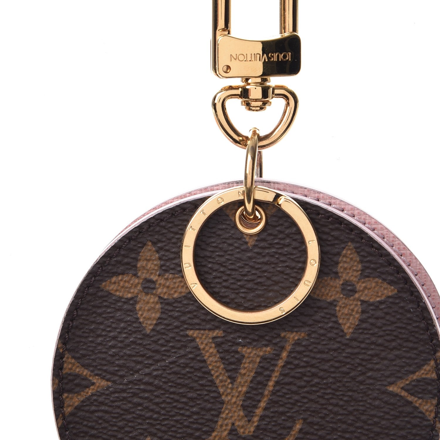 Louis Vuitton Monogram LV Mirror Key Holder Rose Ballerine 5 of 8