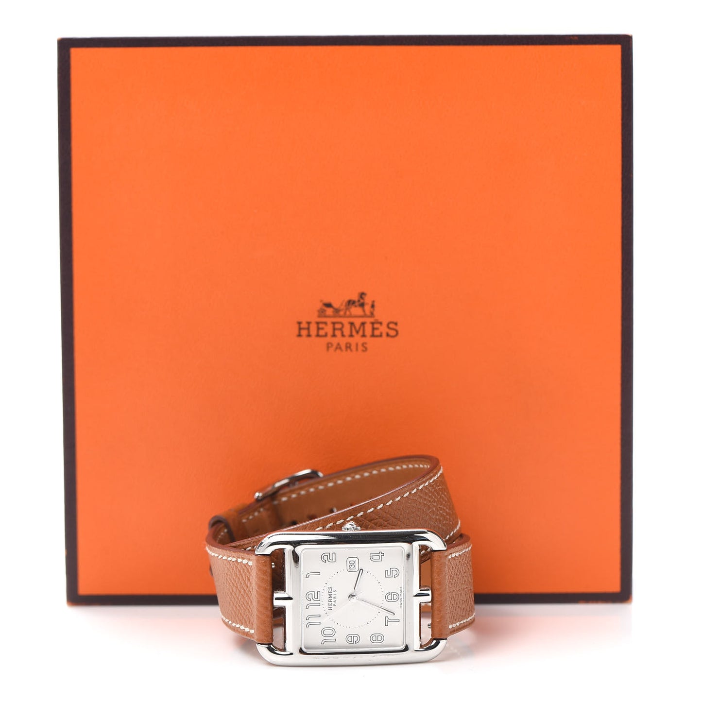 Stainless Steel Epsom 29mm Cape Cod Double Tour Quartz Watch Gold