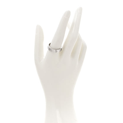 Cartier Platinum 5.5mm LOVE Ring 64 10.75 2 of 6