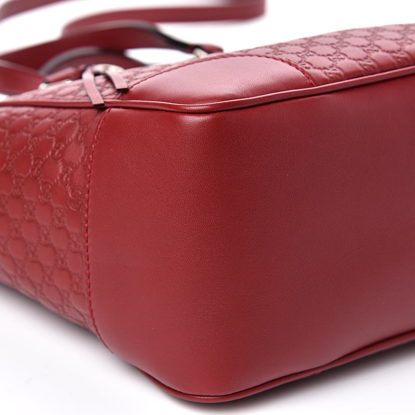 Microguccissima Small Bree Tote Red