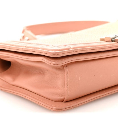 Chanel Galuchat Stingray Medium Boy Flap Pink 9 of 11