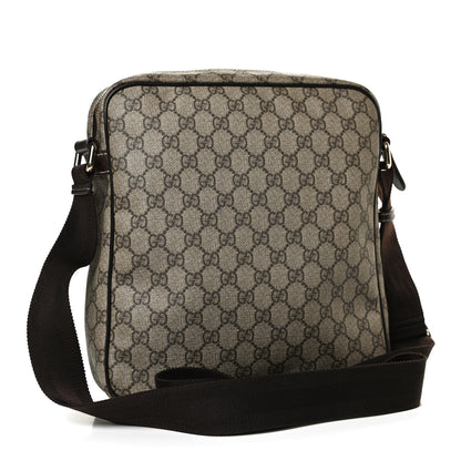 Gucci GG Plus Monogram Medium Messenger Bag Dark Brown 3 of 13
