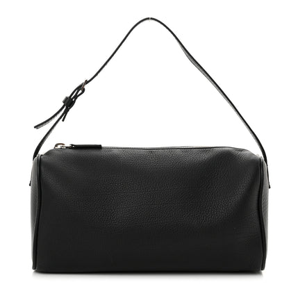 The Row Grained Calfskin 90's Bag Black 1 of 9
