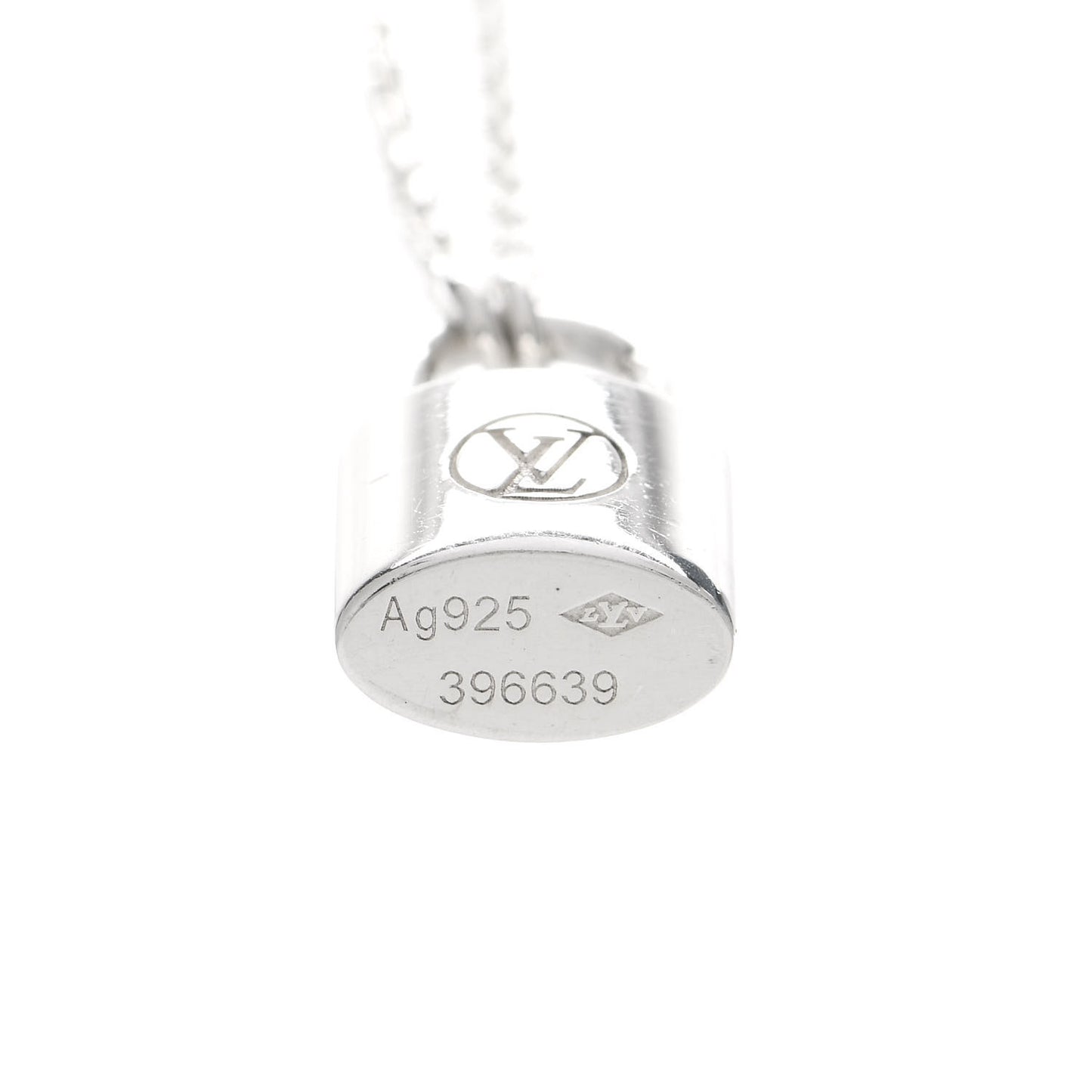 Sterling Silver Lockit Necklace
