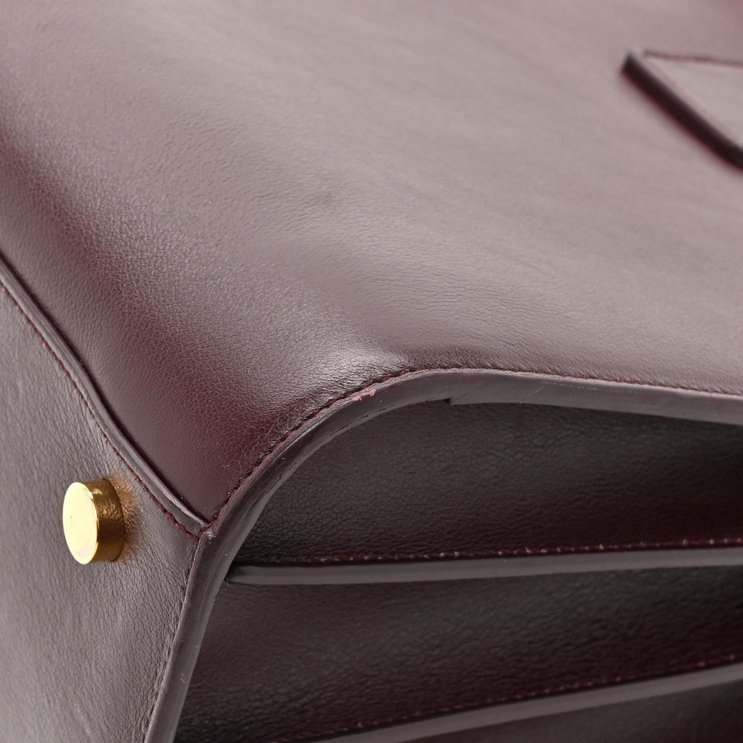 Saint Laurent Calfskin Small Sac De Jour Bordeaux 17 of 19