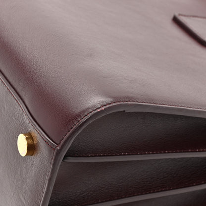 Saint Laurent Calfskin Small Sac De Jour Bordeaux 17 of 19
