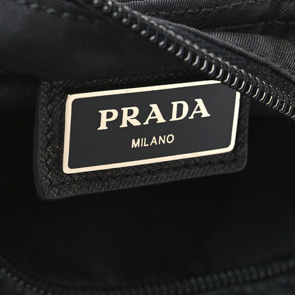 Prada Tessuto Nylon Messenger Bag Black 5 of 7