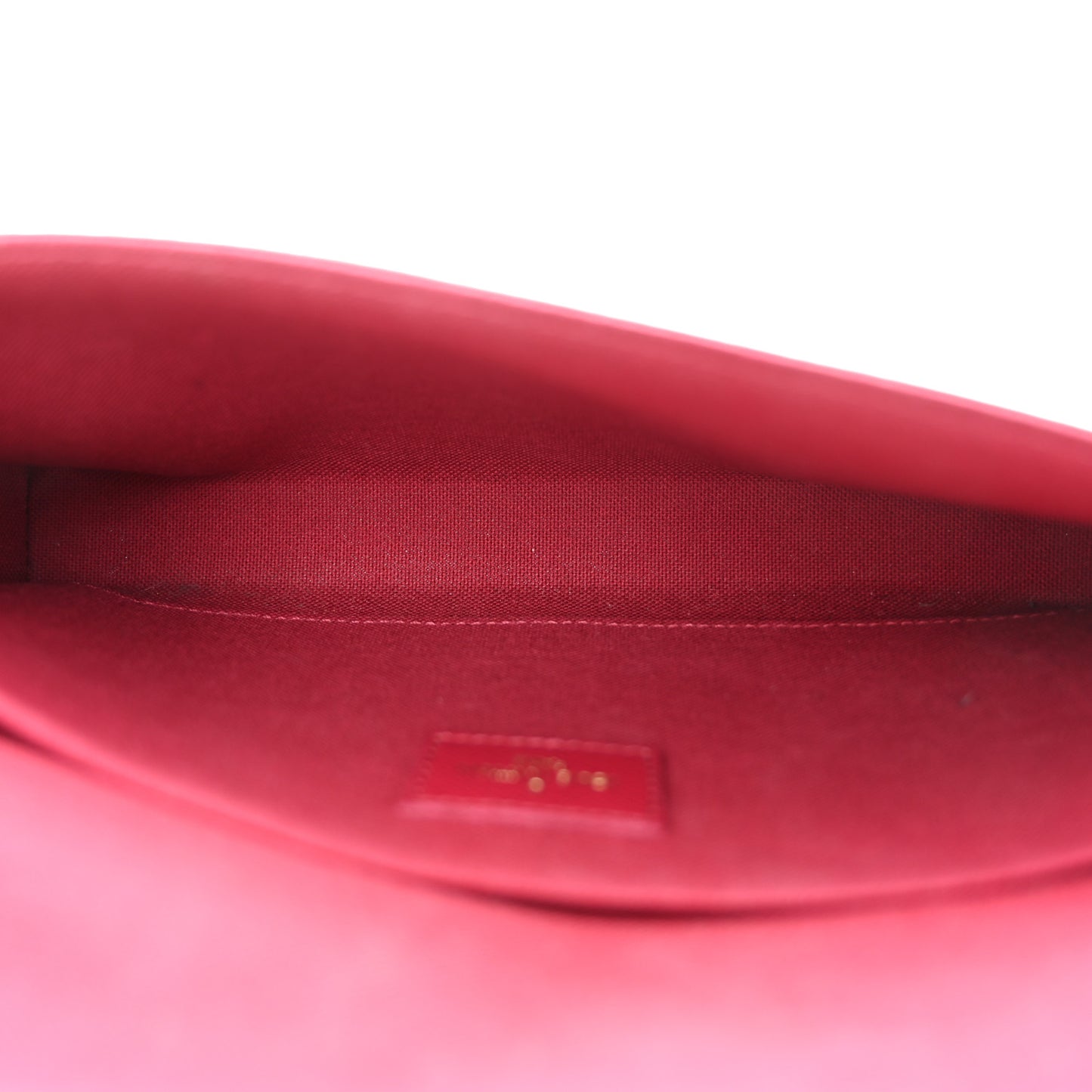 Monogram Pochette Felicie Chain Wallet Fuchsia