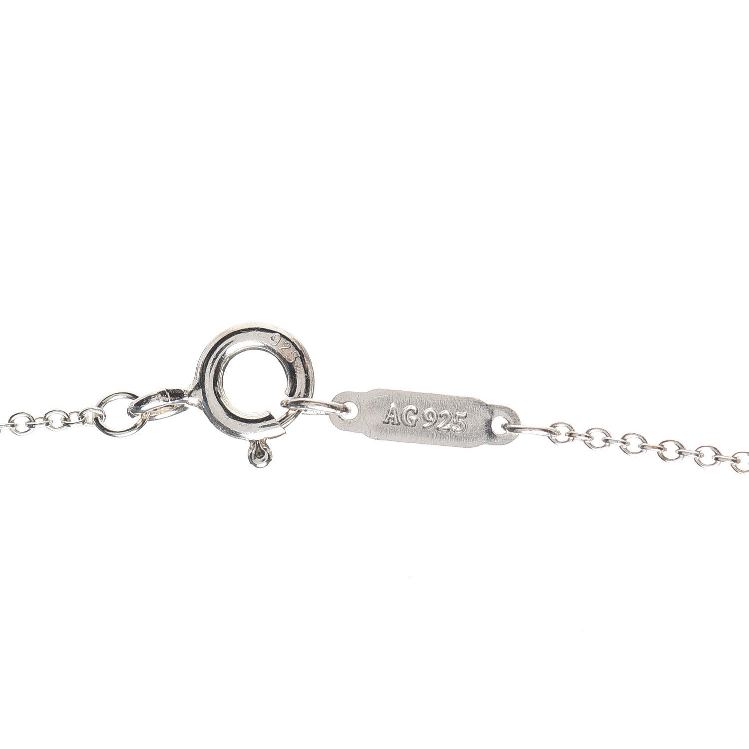 Tiffany Sterling Silver Enamel Heart Key Pendant Necklace Tiffany Blue 4 of 5