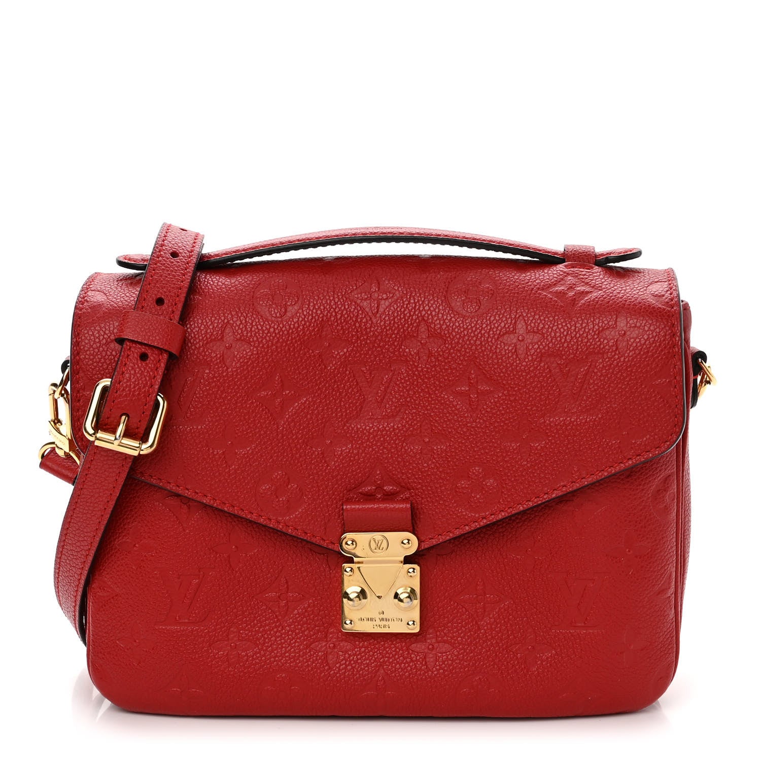 Louis Vuitton Empreinte Pochette Metis Cherry 1 of 11