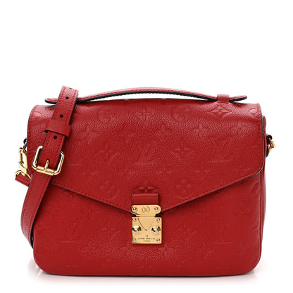 Louis Vuitton Empreinte Pochette Metis Cherry 1 of 11