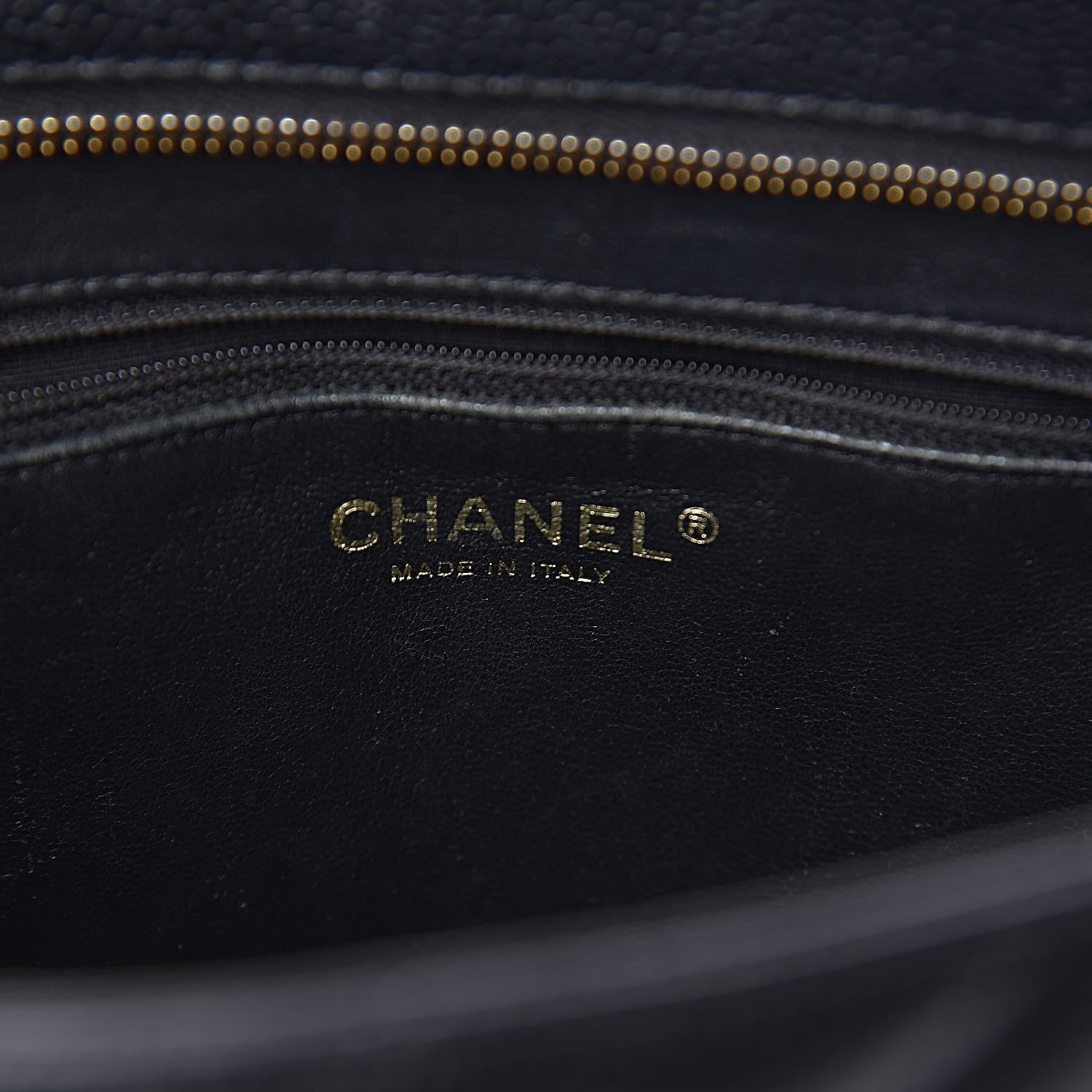 Chanel Caviar Quilted Medallion Tote Black 6 of 18