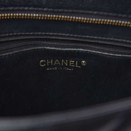 Chanel Caviar Quilted Medallion Tote Black 6 of 18