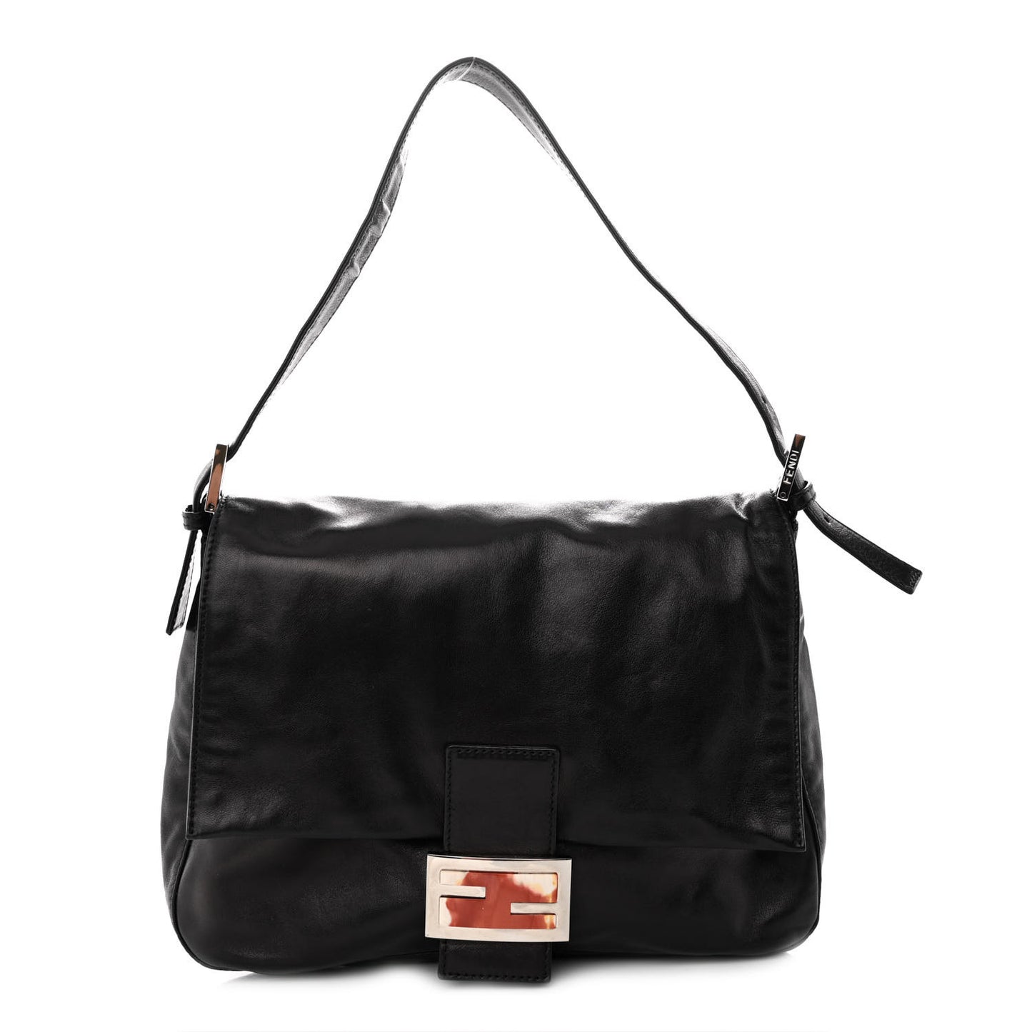 Lambskin Mama Baguette Black