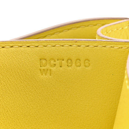 Hermes Epsom Constance 18 Lime 7 of 12
