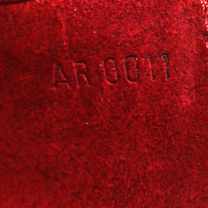 Louis Vuitton Epi Pochette Accessories 21 Castillan Red 7 of 10