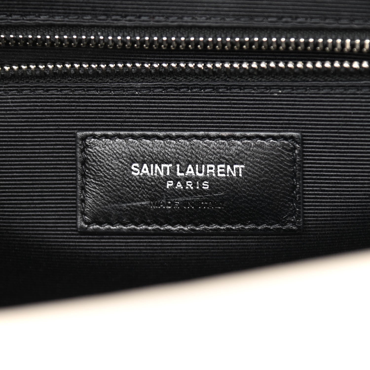 Saint Laurent Grain De Poudre Textured Mixed Matelasse Large Triquilt Monogram Satchel Porcellana 6 of 10