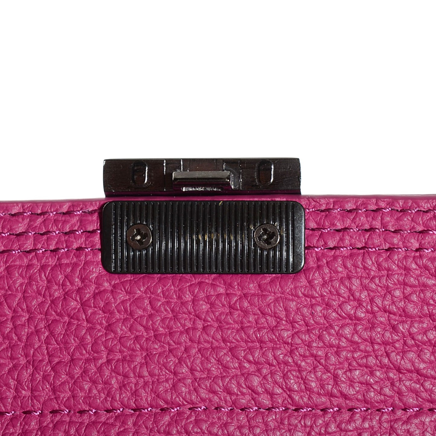 3.1 Textured Calfskin Mini Pashli Satchel Fuchsia