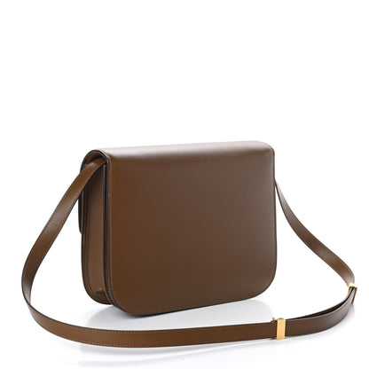 Celine Box Calfskin Medium Classic Box Flap Bag Camel 3 of 10