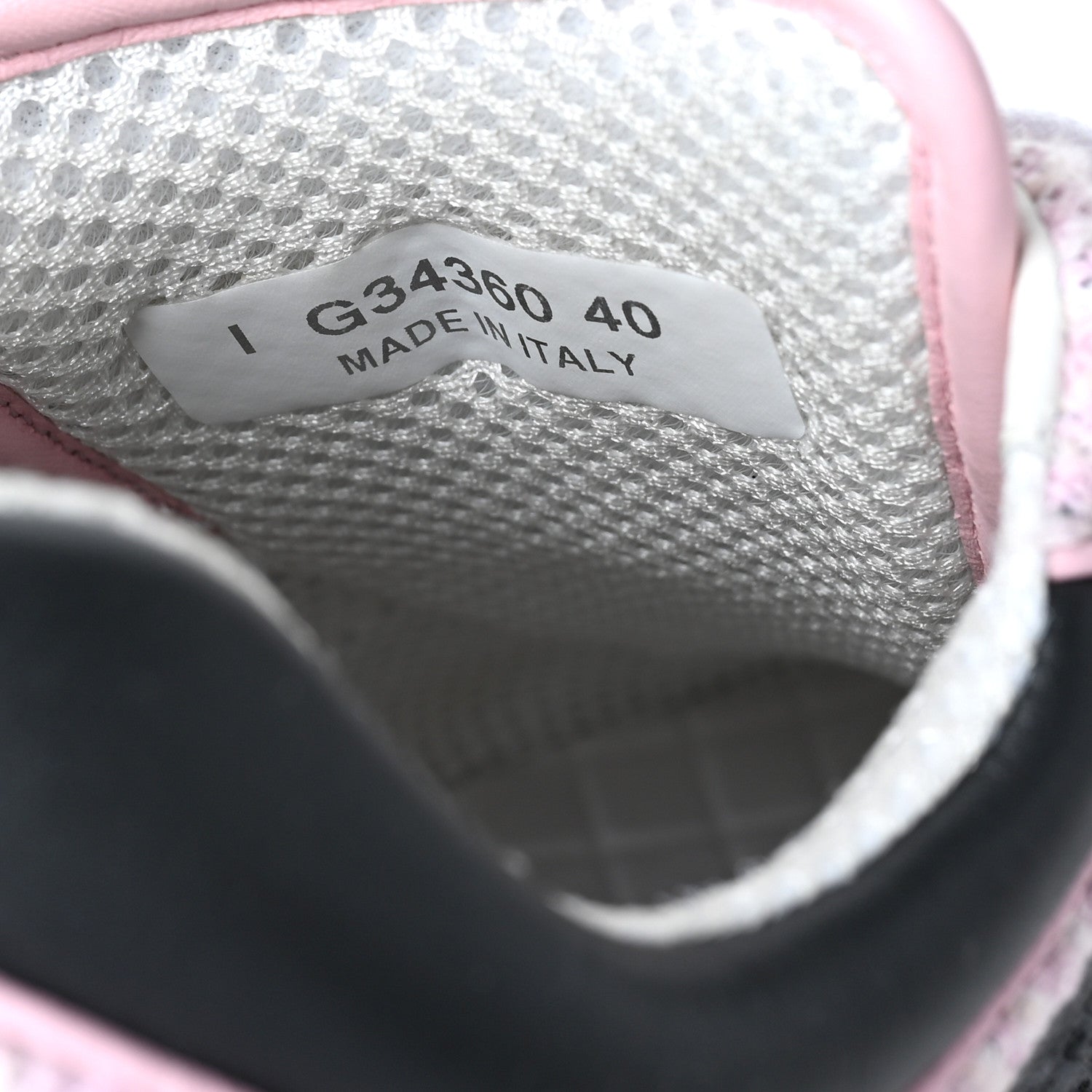 Chanel Tweed Suede Calfskin CC Sneakers 40 Gray Pink 8 of 8