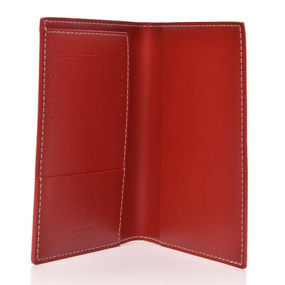 Goyard Goyardine Passport Wallet Red 5 of 6