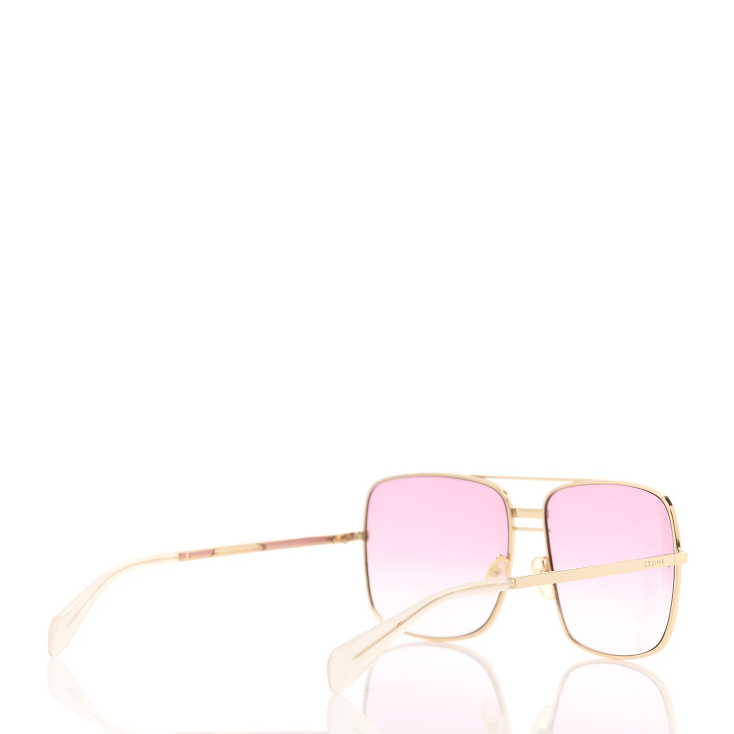 Metal Sunglasses CL 41808/S Gold Pink