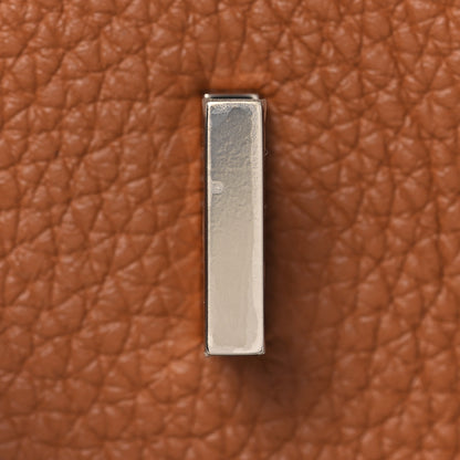 Hermes Togo Matte Alligator Birkin Touch 25 Gold 27 of 35