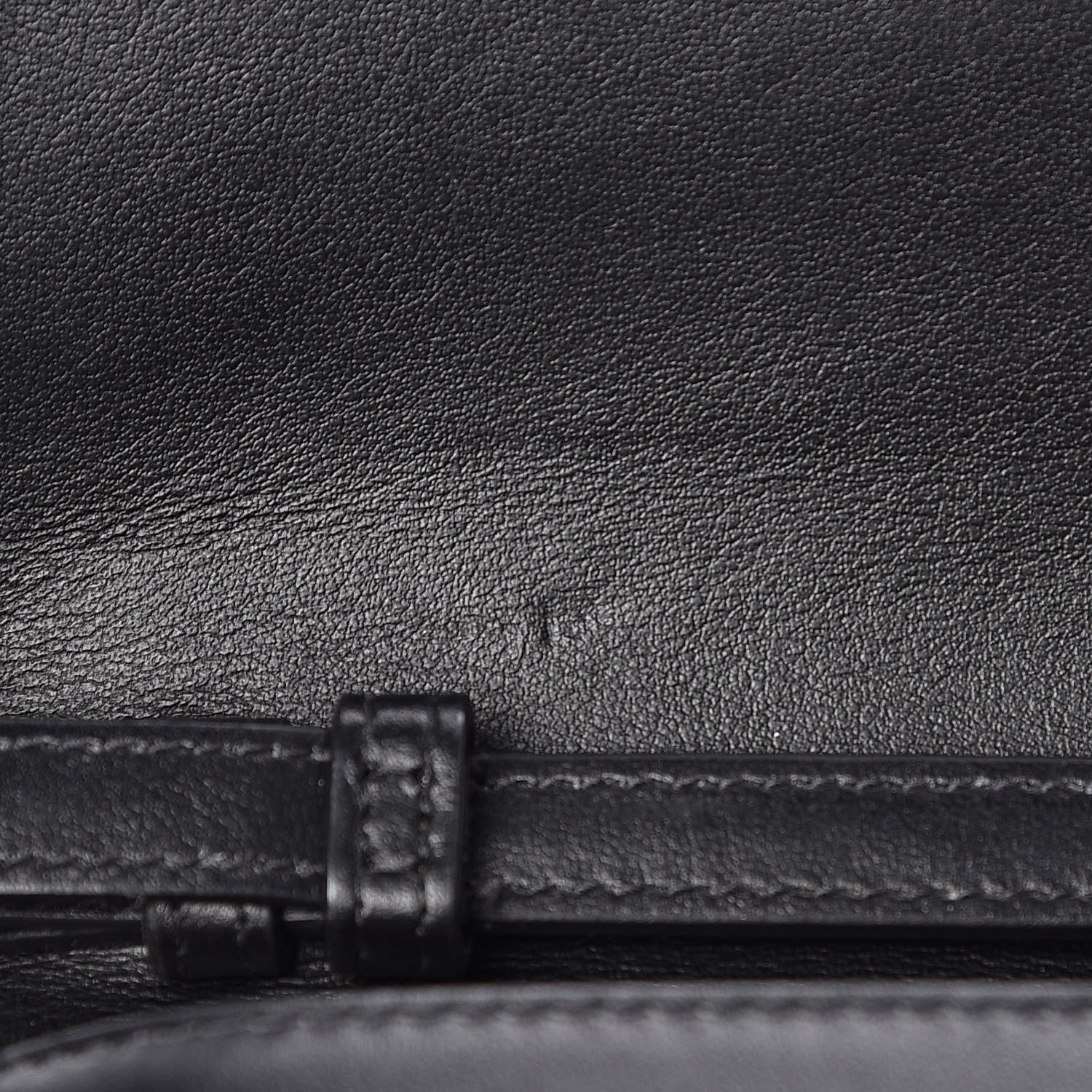 Christian Louboutin Calfskin Macaron Spiked Flap Wallet Black 8 of 9