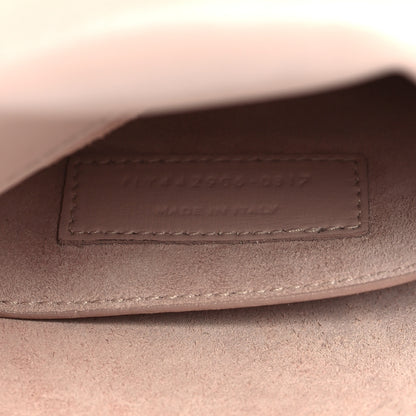 Saint Laurent Calfskin Medium Monogram Sunset Marble Pink 7 of 15