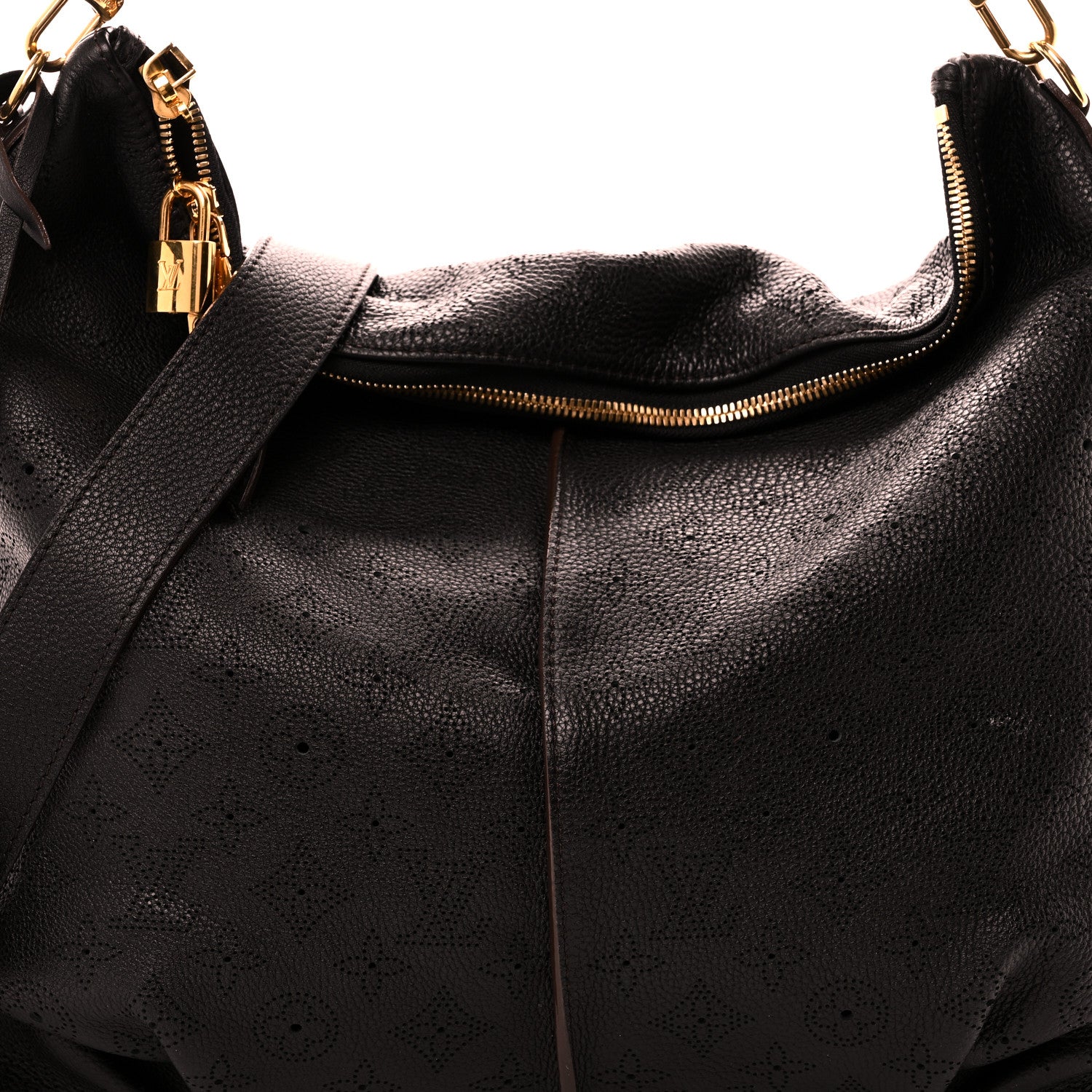 Louis Vuitton Mahina Selene MM Black 8 of 10