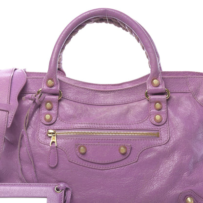 Balenciaga Agneau Giant 12 Gold Hardware City Rose Berlingot 13 of 13