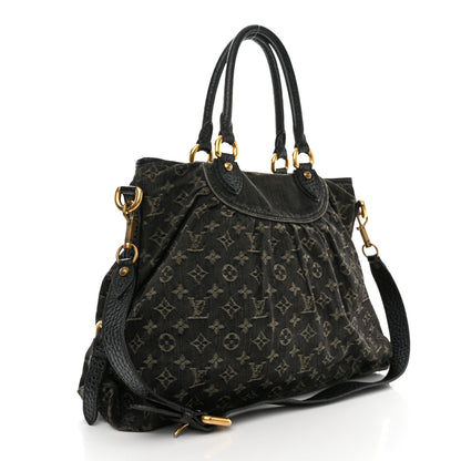 Louis Vuitton Denim Neo Cabby GM Black 3 of 10