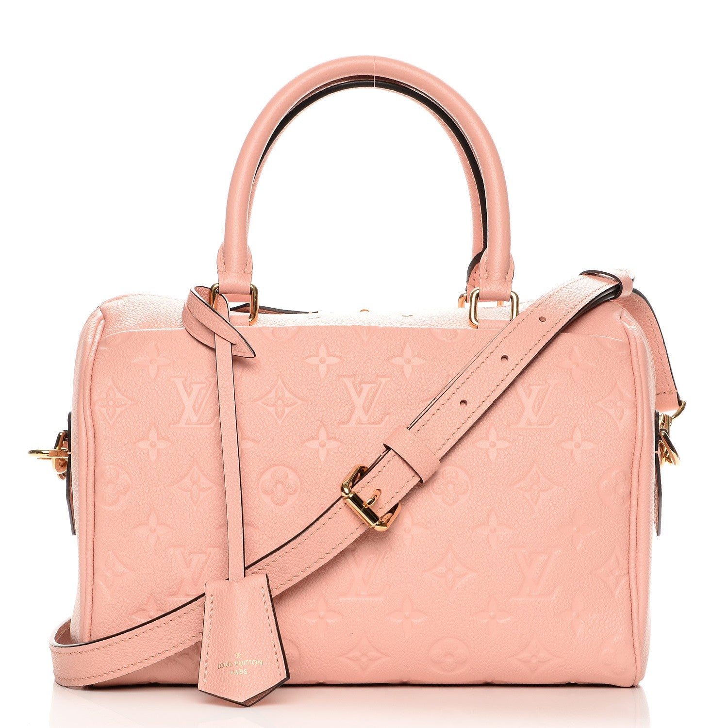 Louis Vuitton Empreinte Speedy Bandouliere 25 NM Rose Poudre 1 of 9