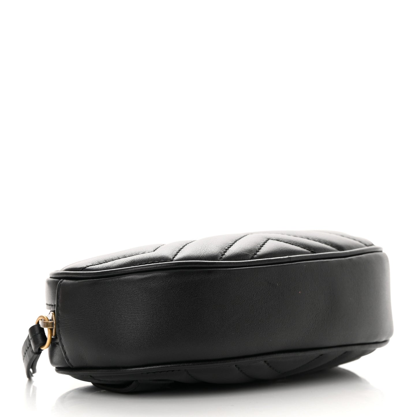 Calfskin Matelasse GG Marmont Belt Bag 75 30 Black