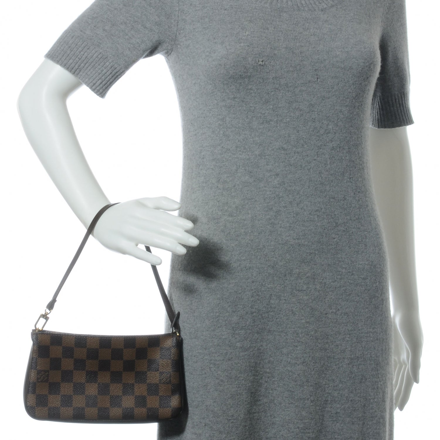 Louis Vuitton Damier Ebene Navona Pochette Accessories 2 of 7