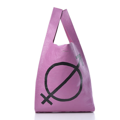 Balenciaga Agneau Arena All Gender M Supermarket Shopper Rose Bonbon 3 of 10