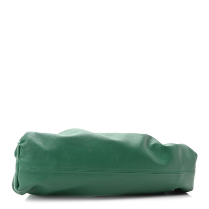 Bottega Veneta Smooth Butter Calf The Pouch Oversized Clutch Racing Green 4 of 10