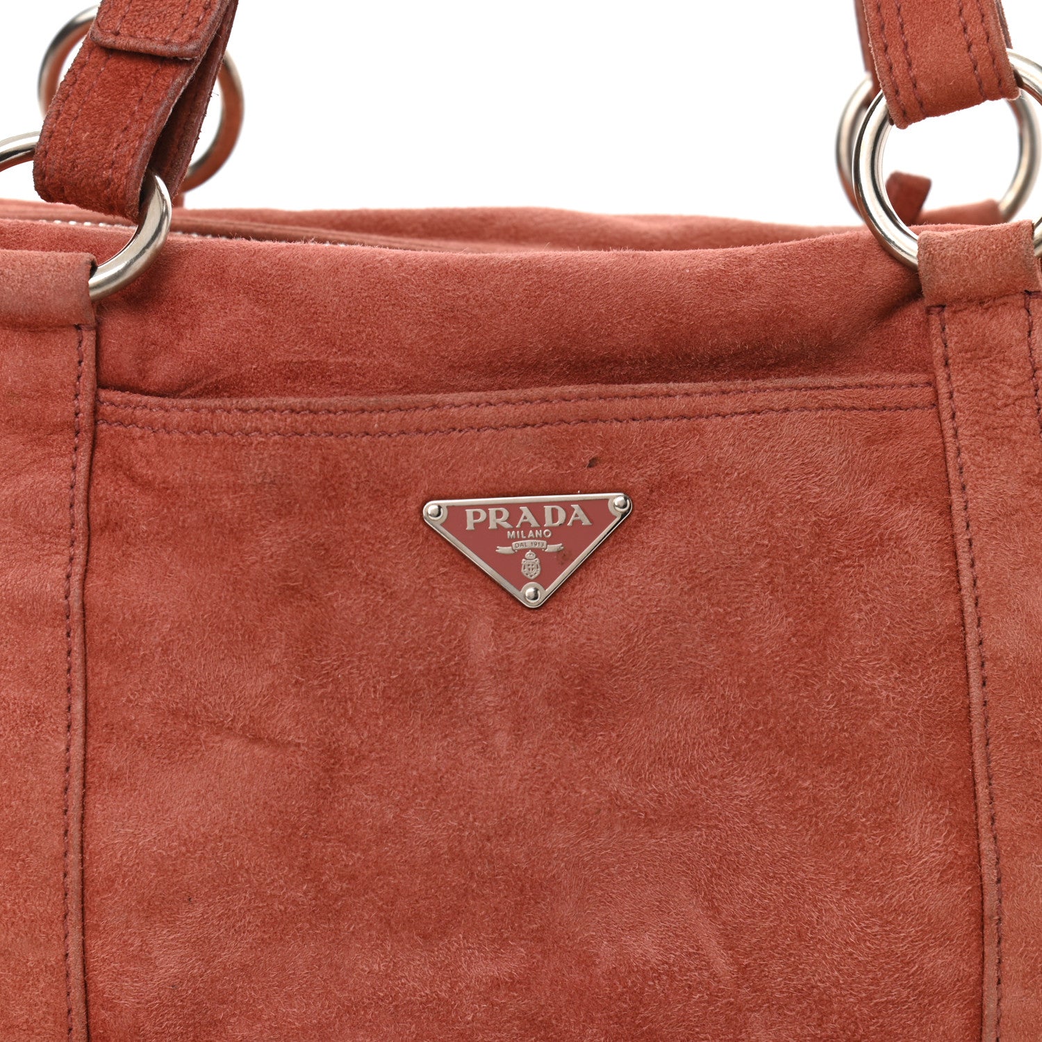 Prada Scamosciato Shoulder Bag Antico 7 of 12