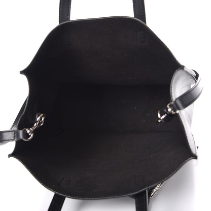 Givenchy Calfskin Bambi Print Small Stargate Shopper Tote Black 7 of 13