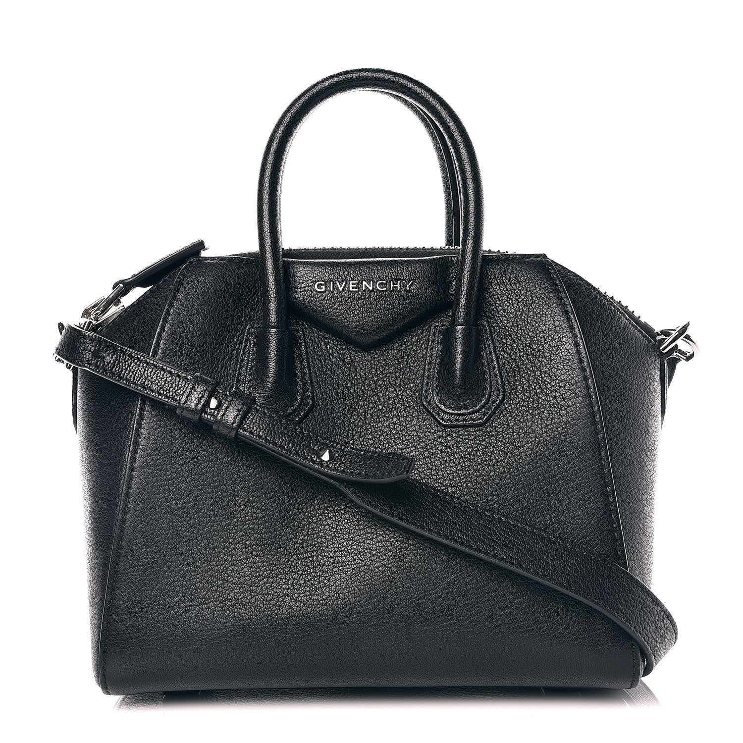 Givenchy Sugar Goatskin Mini Antigona Black 1 of 12