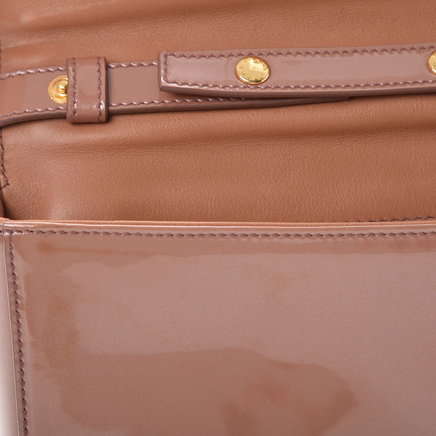 Prada Vernice NM Pochette Nudo 11 of 12