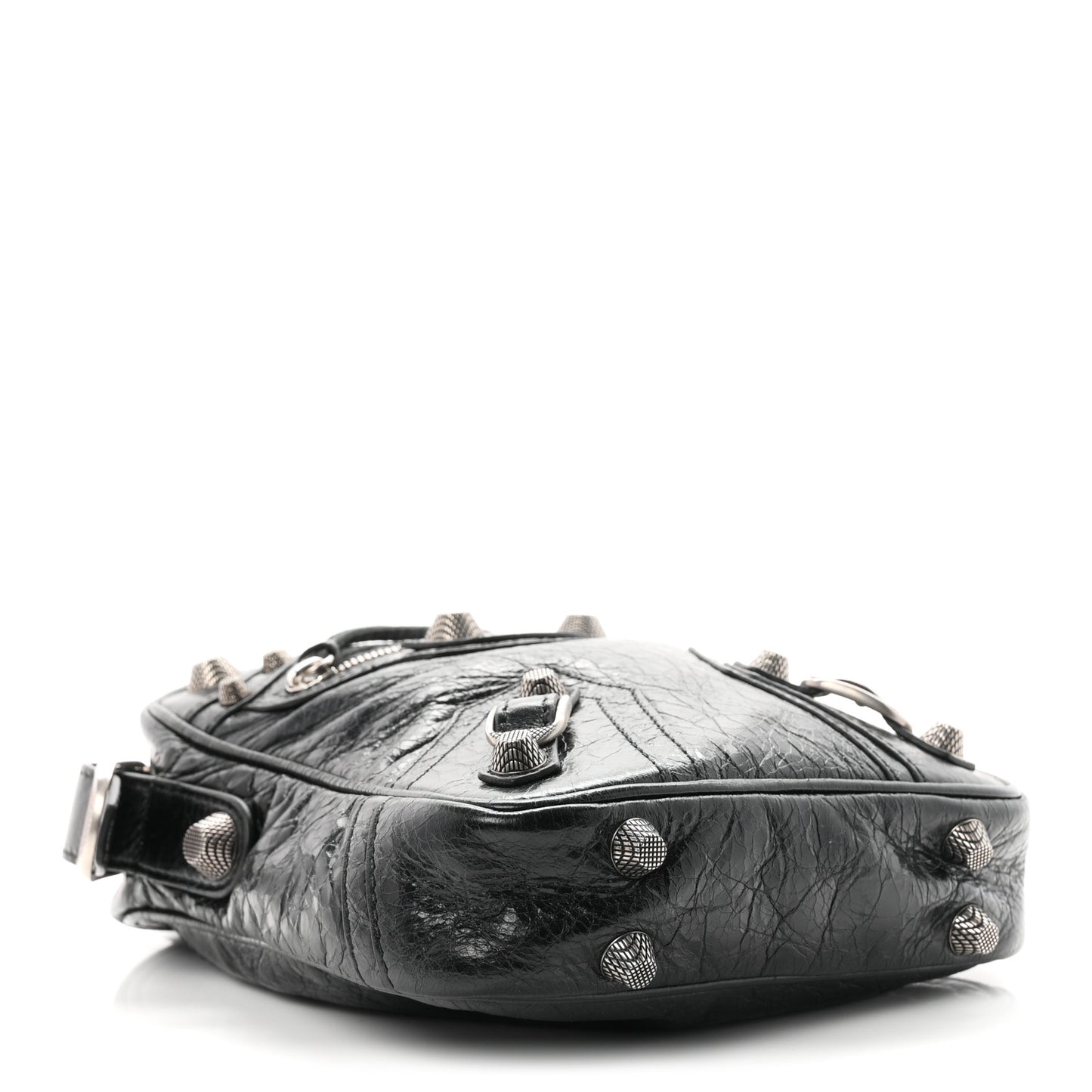 Agneau Arena Le Cagole Crossbody Bag Black
