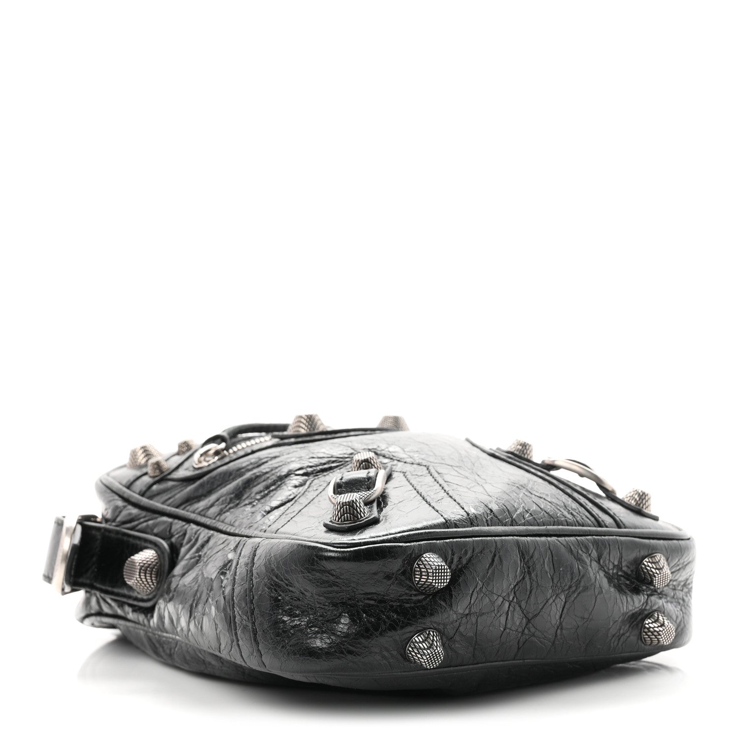 Balenciaga Agneau Arena Le Cagole Crossbody Bag Black 5 of 11