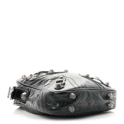 Balenciaga Agneau Arena Le Cagole Crossbody Bag Black 5 of 11