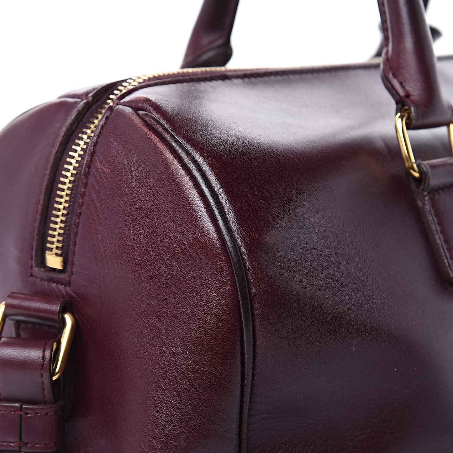 Calfskin Classic Duffle 6 Amarena