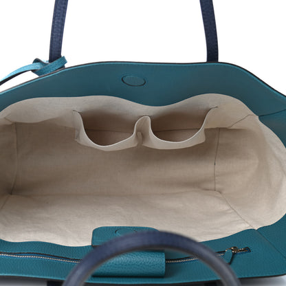 Gucci Dollar Calfskin Medium Swing Tote Marine Deep Cobalt 4 of 4
